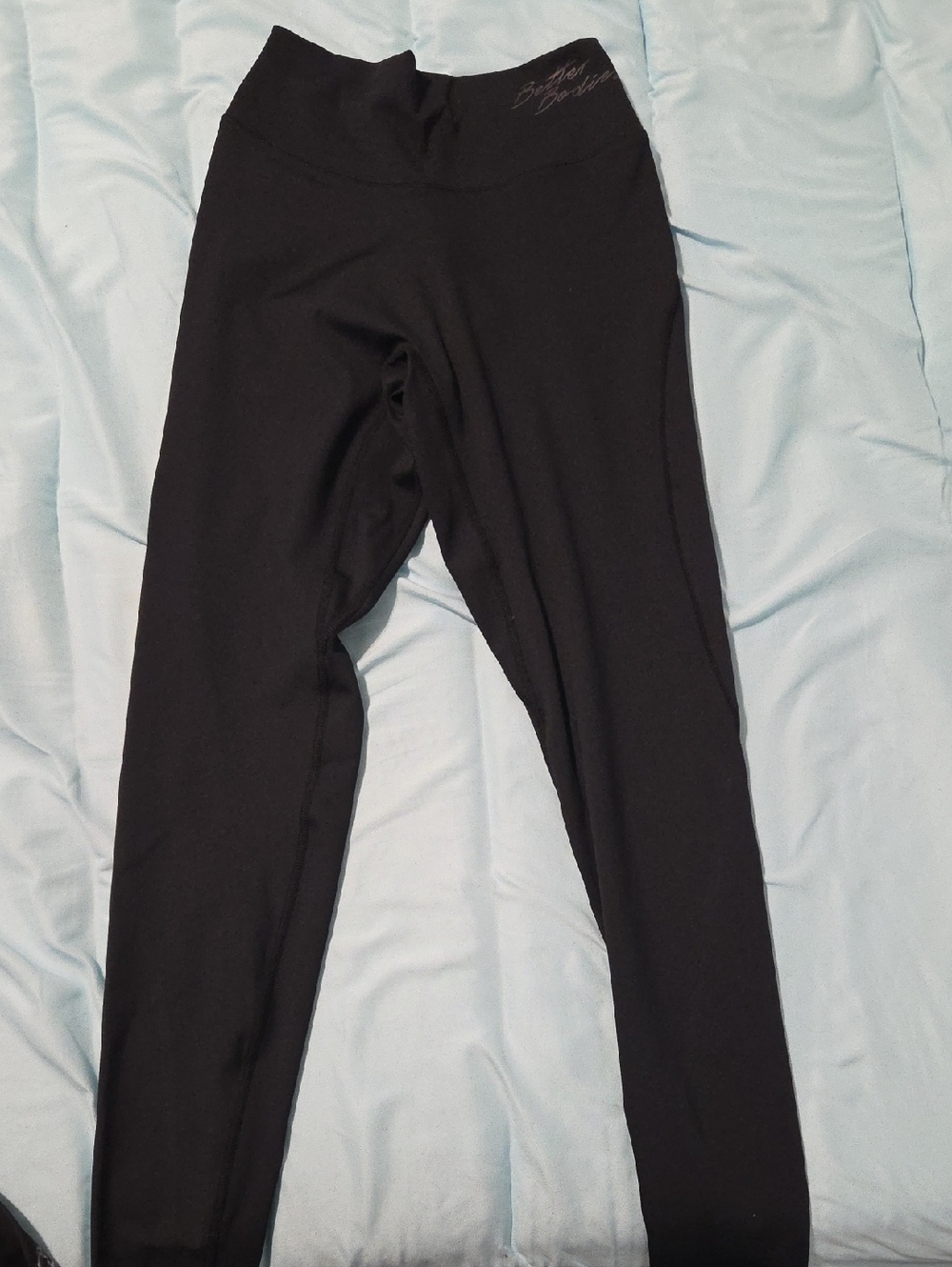 Black BETTER BODIES Empowered SCRUNCH LEGGINGS